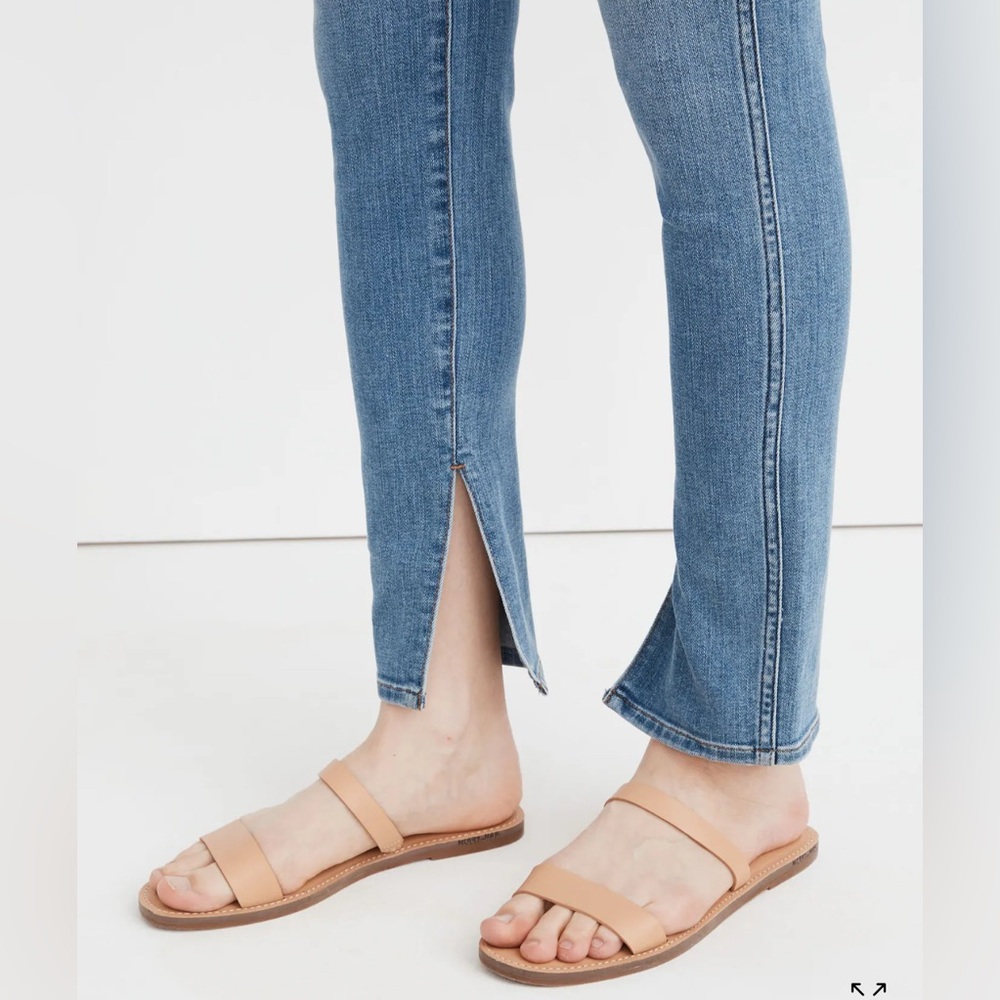 MADEWELL 10" High-Rise Roadtripper Supersoft Jeans: Ankle-Slit Edition - Picture 3 of 10
